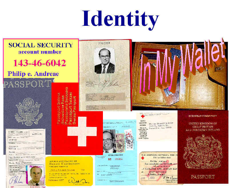 Various Means of Identification